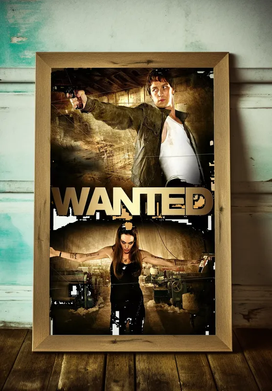 Постер «Особо опасен. Висли и Фокс» на стене в офисе