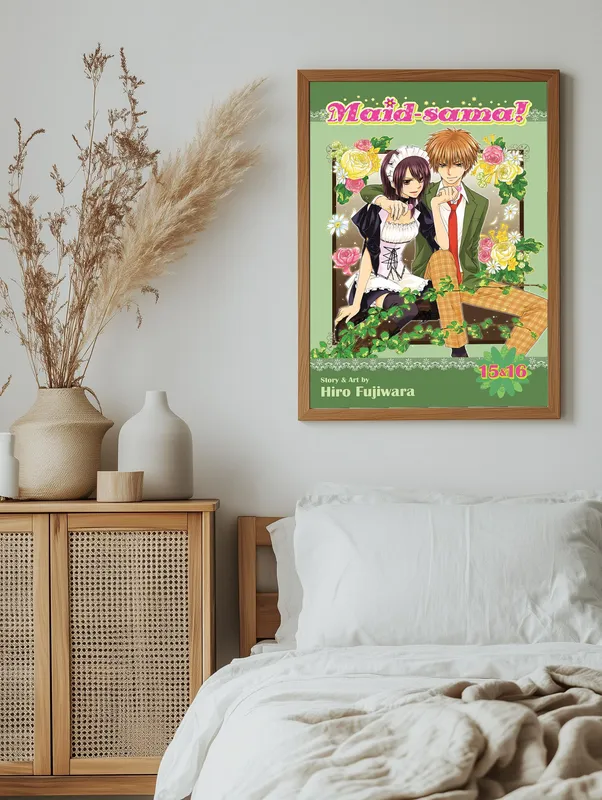 Постер «Президент горничная. Только вдвоем» на стене в офисе