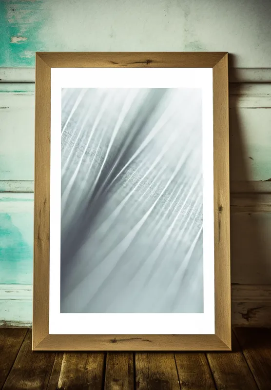 Постер «Крупный План - Осока» на стене в офисе