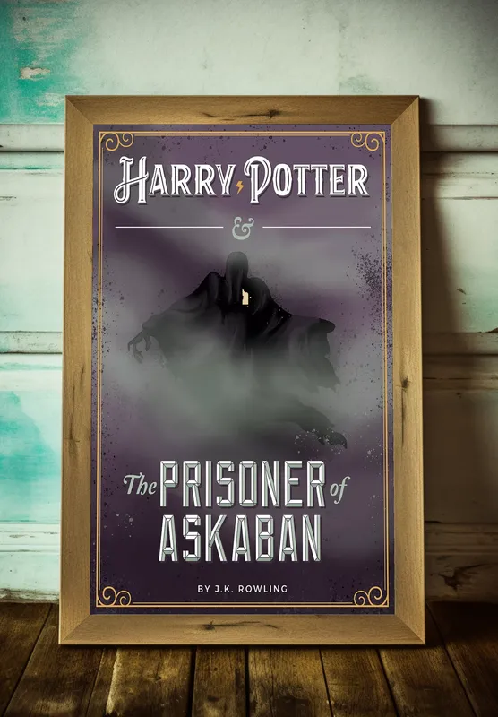 Постер «Гарри Поттер - Узник Азкабана» на стене в офисе