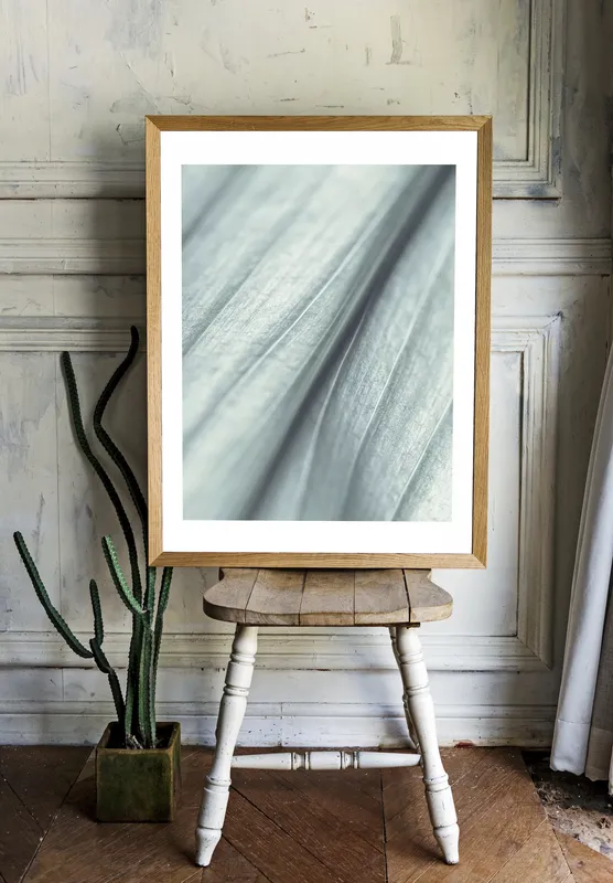 Постер «Крупный План — Куст Осоки» на стене в офисе