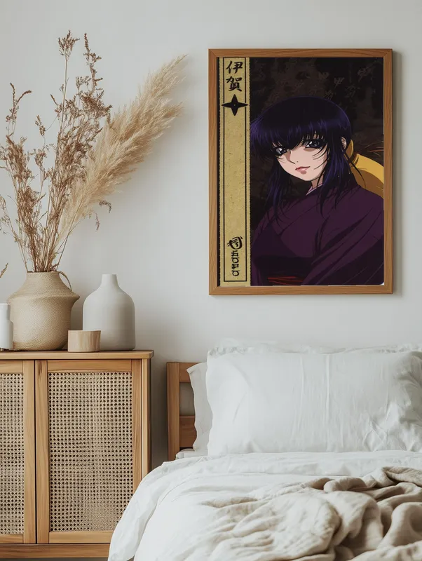 Постер «Василиск. Персонаж» на стене в офисе