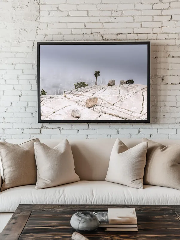 Постер «Национальный Парк Йосемити» на стене в офисе