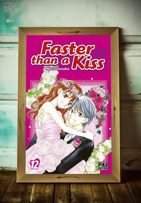 Постер «Опережая поцелуй. Свадьба» на стене в офисе